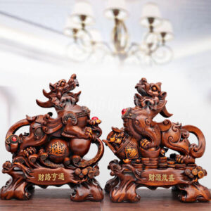 Tỳ Hưu Gỗ Phong Thủy Mang Lại Tài Lộc và Bình An Cho Gia Chủ